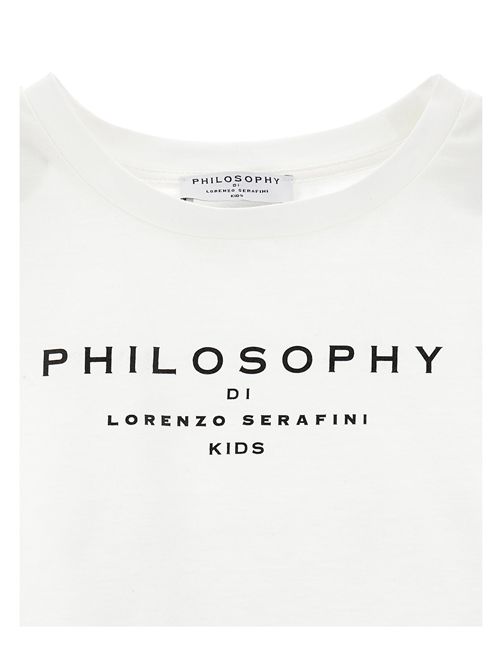 T-shirt, bambina, logata. PHILOSOPHY | I1E603 5203P001